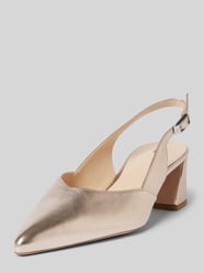 Slingbacks aus echtem Leder von Högl Gold - 4