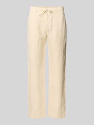 Straight Fit Leinenhose mit Gesäßtaschen von GANT - 42