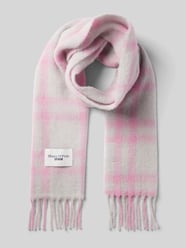 Schal mit Fransen von Marc O'Polo Denim Rosa - 32