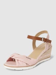 Wedges mit Label-Details von Tom Tailor Rosa - 11