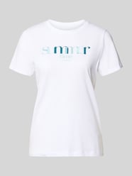 męski t-shirt o kroju regular fit z czystej bawełny od Tom Tailor - 42
