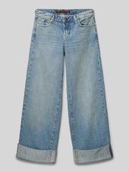Jeansy o kroju baggy z mieszanki bawełny model ‘BROOME’ od ONLY - 43