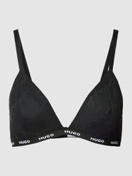 BH mit Logo-Muster von HUGO Schwarz - 40