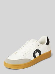 Sneakers met logoprint, model 'DEIAALF' van ECOALF Beige - 46