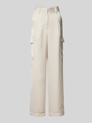 Wide Leg Cargohose in schimmerndem Design Modell 'CARY' von Bash Beige - 30