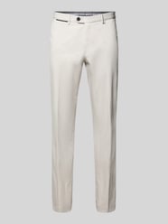 Regular Fit Hose mit Eingrifftaschen Modell 'Peaker' von Hiltl Beige - 9