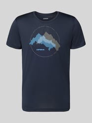 męski t-shirt o kroju regular fit z okrągłym dekoltem model 'Bearden' od Icepeak - 1