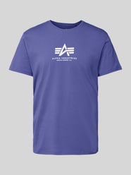 T-Shirt mit Label-Print von Alpha Industries - 11