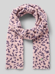 Schal mit Viskose-Anteil in Strick-Optik von Codello Pink - 9
