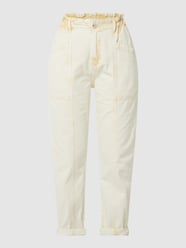 Cropped Jeans aus Baumwolle Modell 'Angela'  von Mango Gelb - 10