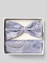 Fliege und Einstecktuch im Set aus reiner Seide von Prince Bowtie - 36