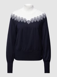 Strickpullover mit Farbverlauf Modell 'Isfrid' von Dale of Norway Blau - 14