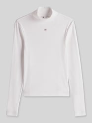 Slim fit shirt met lange mouwen met mockneck van Tommy Jeans - 35