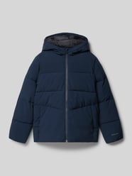 Regular fit gewatteerd jack met logoprint, model 'Global' van Jack & Jones - 45