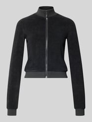 Slim Fit Sweatjacke mit Stehkragen Modell 'LAUDOMIA' von GUESS Activewear - 22