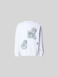 Oversized Sweatshirt aus Baumwoll-Mix von MAISON KITSUNÉ - 31