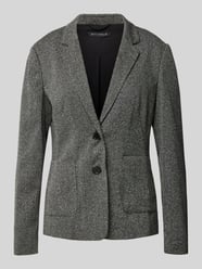 Blazer met opgestikte zakken van Betty Barclay Grijs / zwart - 18