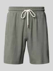 Shorts mit Strukturmuster Modell 'BRIKKO' von DRYKORN - 16