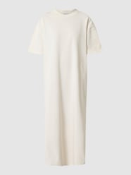 Shirtkleid mit Message-Print von Karo Kauer Weiß - 15