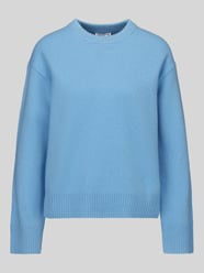 Pullover aus reiner Wolle mit Rippabschlüssen von Jake*s Casual - 47
