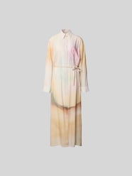 Hemdblusenkleid aus Viskose-Mix von Nanushka Pink - 18