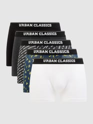 Trunks mit Stretch-Anteil im 5er-Pack  von URBAN CLASSICS Schwarz - 31