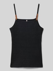 Top o kroju slim fit z cienkimi ramiączkami model ‘MILANA’ od ONLY - 22