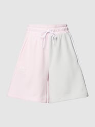 Sweatshorts im Colour-Blocking-Design von adidas Originals Rosa - 6