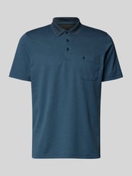 Regular Fit Poloshirt mit Knopfleiste und Brusttasche von RAGMAN - 42