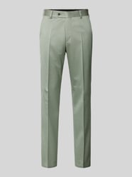 Pantalon met Franse steekzakken en persvouw van WILVORST - 30