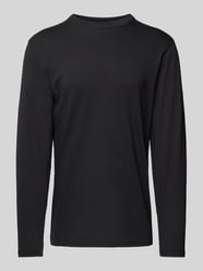 Longsleeve mit Rundhalsausschnitt von RAGMAN Schwarz - 38