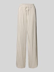 Stoffhose mit elastischem Bund Modell 'VIVA' von Selected Femme Beige - 19