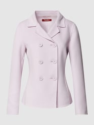 Blazer in wolmix, model 'QUAGGA' van Max Mara Studio Paars - 38