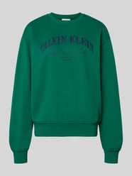 sweatshirt met Labelprint Model 'GRAPHIC' van Calvin Klein Jeans - 44