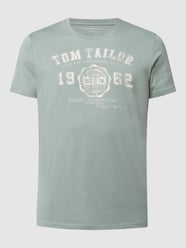 T-Shirt aus Baumwolle von Tom Tailor Grün - 33