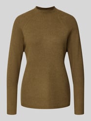 Sweter z dzianiny z prążkowanymi wykończeniami model ‘KANITA’ od Soyaconcept - 44