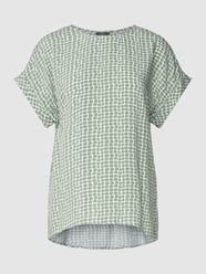 Blouseshirt met all-over motief van Montego Groen - 25