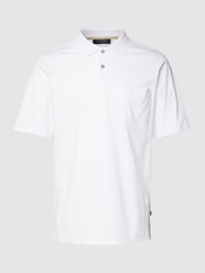 T-Shirt mit Knopfleiste von MAERZ Muenchen Weiß - 1