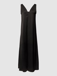 Długa sukienka w jednolitym kolorze model ‘MAEVA’ od Drykorn - 38