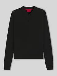 Slim Fit Strick-Poloshirt aus Viskose-Mix Modell 'SAN PIPPO-CV' von HUGO - 30