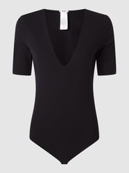 Body mit Stretch-Anteil von Wolford Grau / Schwarz - 29