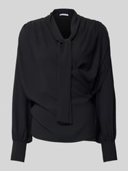 Strikblouse met plooitjes van Iro - 36