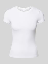 T-Shirt mit Rundhalsausschnitt von Jake*s Casual Weiß - 32