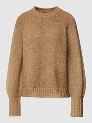 Strickpullover mit gerippten Abschlüssen Modell 'Palonai' von Opus Braun - 28