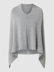 Poncho aus Wollmischung  von Roeckl Grau - 38