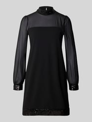 Minikleid mit rückseitigem Schlüsselloch-Ausschnitt von Apricot - 33