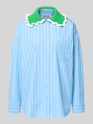 Loose fit overhemdblouse van puur katoen Model 'JOYFUL' van Essentiel Antwerp - 28
