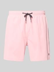 Badehose mit elastischem Bund und Tunnelzug von MCNEAL Pink - 9
