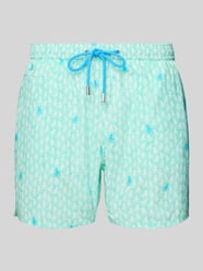 Badehose mit elastischem Bund Modell 'VORAGO 55' von MC2 Saint Barth - 12