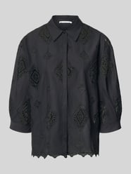 regular fit blouse met gehaakt kant model 'MURIEL' van ba&sh - 42